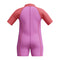 Toddler Girls Neoprene Suit Neon Violet