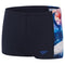 Boys Digital Panel Aquashort Navy Cobalt