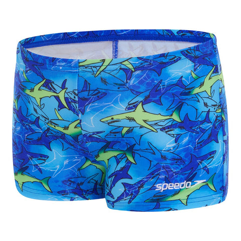 Toddler Boys Under The Sea Aquashort Cobalt Fluo Green