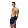 Mens Allover Digi V-Cut Jammer True Navy Red