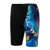 Boys Allover V Cut Jammer Black Multi