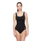 Womens Contour Motion One Piece Black White