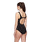 Womens Contour Motion One Piece Black White