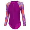 Girls Long Sleeve Swimsuit Diva