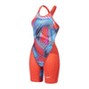 Womens Fastskin LZR Pure Valor 2.0 OB Kneeskin Flame Red/Picton Blue