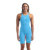 Womens Fastskin LZR Pure Valor 2.0 OB Kneeskin Picton Blue/Flame Red